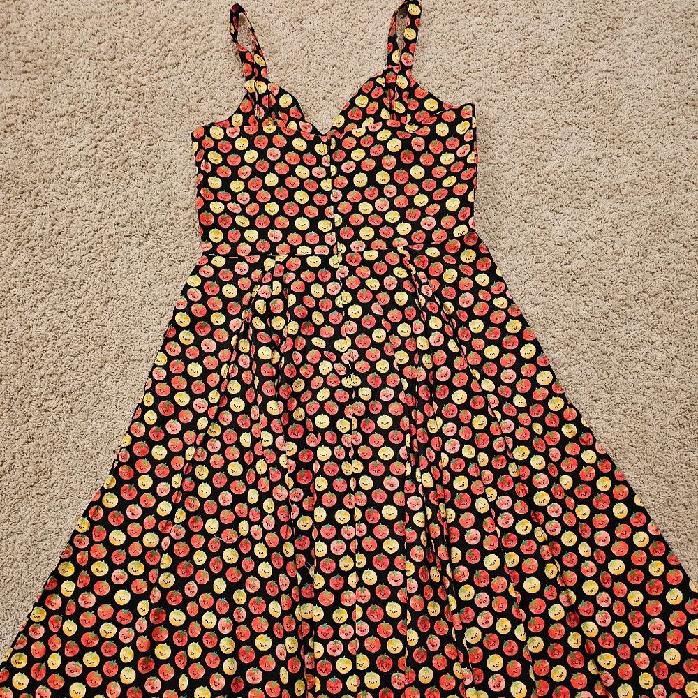 Bernie Dexter Vera Happy Tomatoes, EUC, sz XL